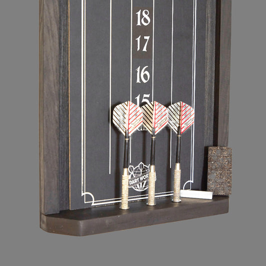 Black Cricket Chalkboard Scoreboard | Dartboard Accessory | Made in the USA