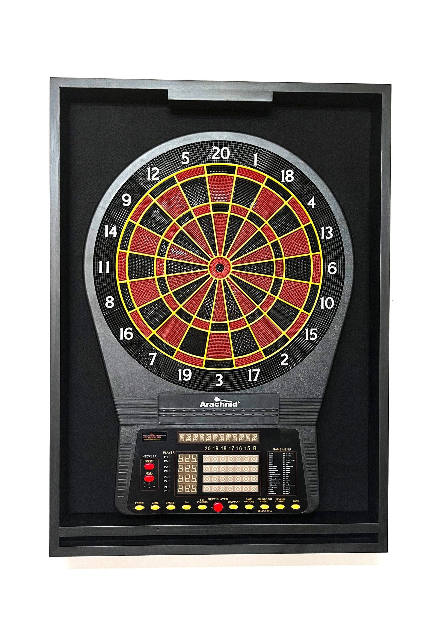 Custom Dartboard Cabinet for Arachnid 800โ900 Pro | Made in the USA ๐บ๐ธ
