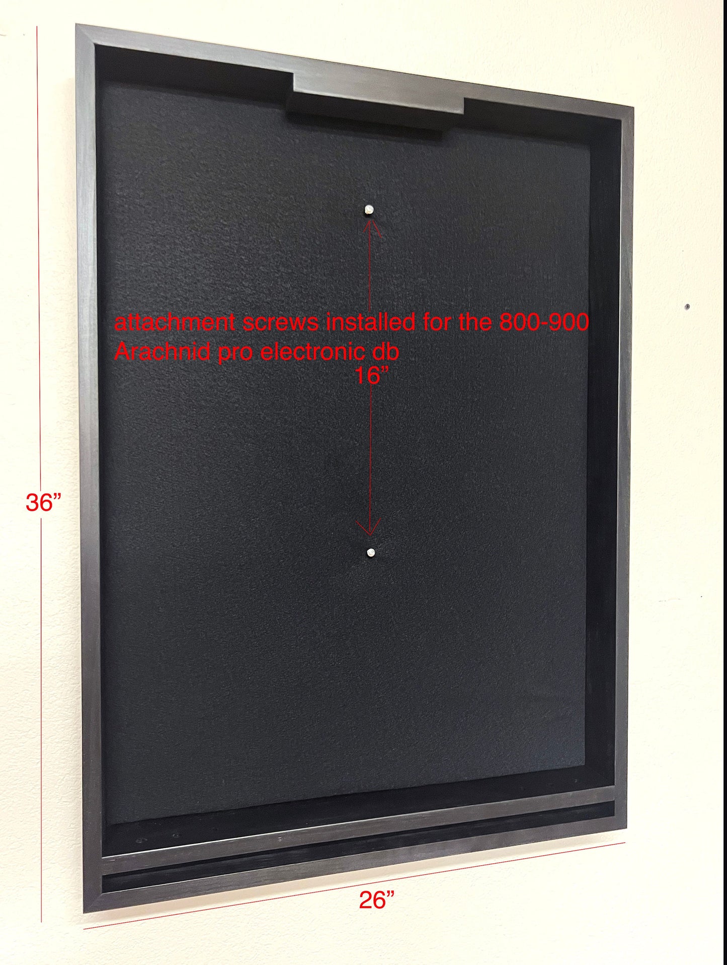 Custom Dartboard Cabinet for Arachnid 800โ900 Pro | Made in the USA ๐บ๐ธ