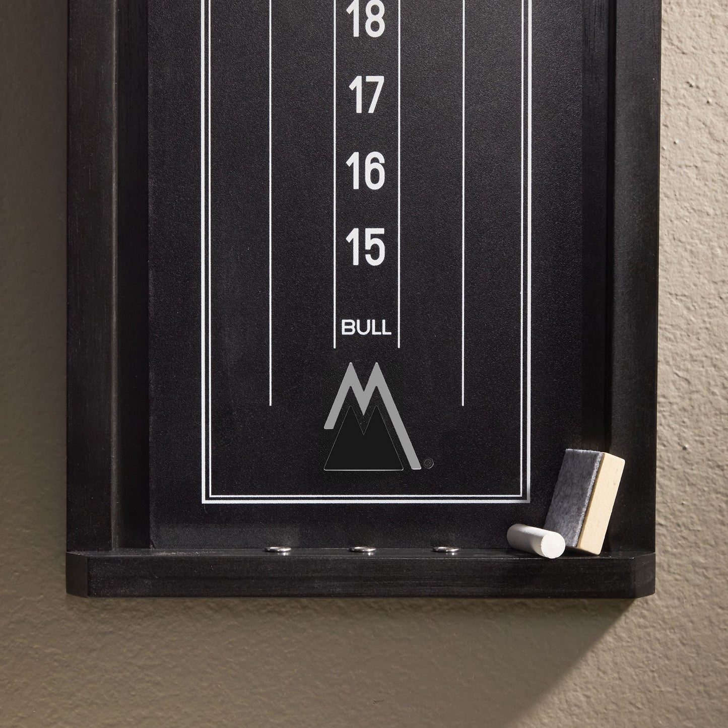 Cricket Dart Scoreboard – Wall Mounted Wood Scorekeeper (17.5” x 11”)