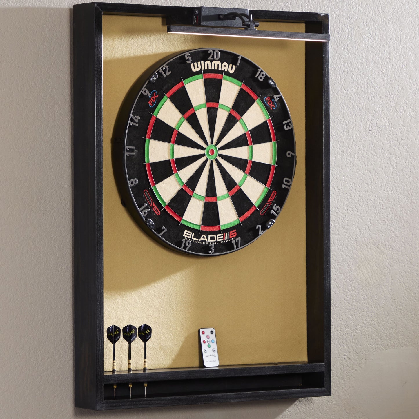 Custom made Handcrafted Dartboard Cabinet