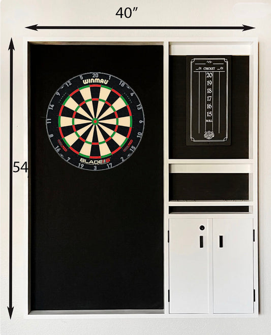 The Commander – Custom Dartboard Cabinet