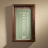 Cricket Dart Scoreboard – Wall Mounted Wood Scorekeeper (17.5” x 11”)