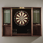 Traditional Dartboard Cabinet in Heritage Mahogany