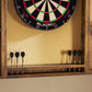 Dartboard Cabinet with LED Lighting & Dual Scoreboards | Mountain Man