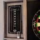 Gray Weathered Wood Dartboard Cabinet – Denali Collection