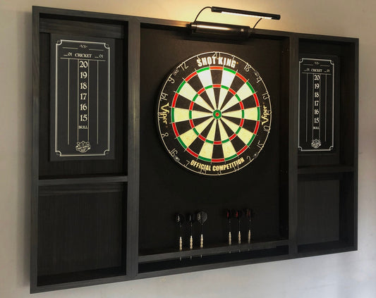 Custom made Handcrafted Dartboard Cabinet