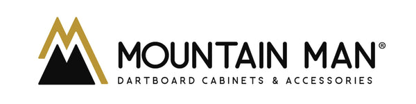 Mountain Man dartboard cabinets and accessories