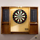 Dartboard Cabinet with LED Lighting & Dual Scoreboards | Mountain Man