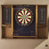 Dartboard Cabinet with LED Lighting & Dual Scoreboards | Mountain Man
